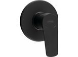 Aqualine Lotta - Miscelatore Da Incasso, 1 Uscita, Con Corpo, Nero Opaco LT741B