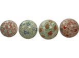 Palla Galleggiante Fiore Grande Set Di 4 Circa 10 Cm - Decorazione Per Laghetti