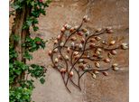 Arbusto Murale In Metallo - Decorazione