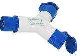 Distributore Cee A 2 Vie Adattatore Spina Accoppiamento Caravan Caravan Barca 230V