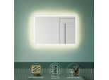 Sonni Specchio Da Bagno Con Illuminazione A Led Specchio Da Bagno Specchio Da Parete Specchio Luminoso 50X70Cm