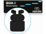 Quax Cuffie Bluetooth Senza Fili Per Iphone Samsung Nero