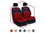 Coprisedili Auto Coprisedili Universali Coprisedili Auto Pad Rosso 1+1 Per Alfa Romeo 156