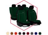 Coprisedili Auto Coprisedili Universali Per Fiat Doblo Ii Verde Auto Set Di 3
