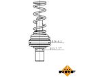 Termostato Liquido Di Raffreddamento Nrf Per Vw Passat B6 Variant