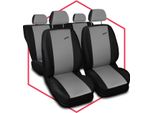 Coprisedili Auto Set Coprisedili Universali Per Fiat Sedici Grigio Chiaro Xr