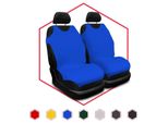 Coprisedili Auto Coprisedili Auto Universali Set Blu 1+1 Per Hyundai Santa Fe