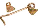 Kotarbau® Ganci Per Porte 150X7Mm Da Avvitare Set Completo Zincato Giallo
