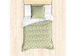 Abakuhaus Set Copripiumino Giallo Per Letti Singoli, Con Disegno Di Pulcino, Antiacaro, Adatto A Chi Soffre Di Allergie, Con Federa, 135 Cm X 200 Cm - 80 X 80 Cm, Pale Seafoam Senf