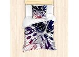 Abakuhaus Set Copripiumino Astratto Per Letti Singoli, Paesaggio Desertico Da Sogno, Antiacaro, Adatto A Chi Soffre Di Allergie, Con Federa, 135 Cm X 200 Cm - 80 X 80 Cm, Multicolore