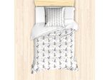 Abakuhaus Set Copripiumino Vintage Con Tatuaggi Nautici Per Letti Singoli, Polygonal Anchor, Antiacaro E Anallergico Con Federa, 135 Cm X 200 Cm - 80 X 80 Cm, Multicolore
