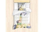 Abakuhaus Set Copripiumino Astratto Surreale Per Letti Singoli, Homeless Metaphor, Antiacaro, Adatto A Chi Soffre Di Allergie, Con Federa, 135 Cm X 200 Cm - 80 X 80 Cm, Multicolore