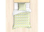 Abakuhaus Set Copripiumino Per Letto Singolo, Silhouette Di Farfalle Primaverili, Antiacaro, Adatto A Chi Soffre Di Allergie, Con Federa, 135 Cm X 200 Cm - 80 X 80 Cm, Bianco Multicolore