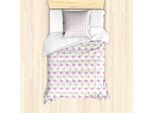 Abakuhaus Set Copripiumino Per Letto Singolo, Tema Roar T-Rex Vulkan Eier, Antiacaro, Adatto A Chi Soffre Di Allergie, Con Federa, 135 Cm X 200 Cm - 80 X 80 Cm, Multicolore