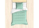 Abakuhaus Set Copripiumino Astratto Per Letti Singoli, Stile Retrò Memphis Pastello, Antiacaro E Anallergico Con Federa, 135 Cm X 200 Cm - 80 X 80 Cm, Seafoam E Multicolor