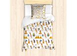 Set Copripiumino Da Viaggio Abakuhaus Per Letti Singoli, Mito Egizio, Antiacaro, Adatto A Chi Soffre Di Allergie, Con Federa, 135 Cm X 200 Cm - 80 X 80 Cm, Multicolore