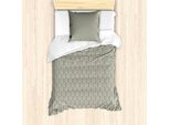 Set Copripiumino In Damasco Abakuhaus Per Letti Singoli, Motivi Floreali Vintage Vittoriani, Antiacaro E Anallergico, Con Federa, 135 Cm X 200 Cm - 80 X 80 Cm, Multicolore