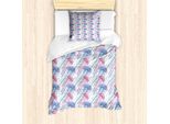 Abakuhaus Set Copripiumino Per Letto Singolo, Jiggly Animale Marino, Antiacaro, Adatto A Chi Soffre Di Allergie, Con Federa, 135 Cm X 200 Cm - 80 X 80 Cm, Multicolore
