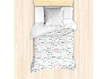 Abakuhaus Set Copripiumino Per Letto Singolo, Ispirazione Boema E Azteca, Antiacaro, Adatto A Chi Soffre Di Allergie, Con Federa, 135 Cm X 200 Cm - 80 X 80 Cm, Multicolore