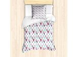 Abakuhaus Set Copripiumino Per Letti Singoli, Frecce Orientali Colorate, Antiacaro, Adatto A Chi Soffre Di Allergie, Con Federa, 135 Cm X 200 Cm - 80 X 80 Cm, Multicolore