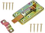 Kotarbau® Catenaccio 80 Mm Con Frontale Per Porte Zincato Giallo Zincato Universale