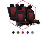 Coprisedili Auto Coprisedili Universali Per Volkswagen Jetta Iii Rosso Auto Set Di 3