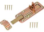 Kotarbau® Catenaccio 120 Mm Con Frontale Per Porte Zincato Giallo Zincato Universale