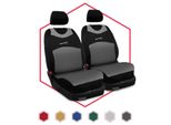 Coprisedili Auto Coprisedili Universali Auto Argento 1+1 Per Hyundai Santa Fe