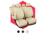 Coprisedili Auto Coprisedili Universali Tappetino Per Sedili Auto Coprisedili In Pelle Sintetica Beige