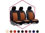 Coprisedili Auto Coprisedili Universali Per Opel Movano I Marrone 1+2 Bus