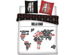 La Casa De Papel Bettbezug Bella Ciao -Mikrofaser