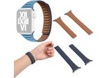 Per Apple Watch Series Ultra 1 + 2 49Mm 9 8 7 45Mm / 6 Se 5 4 44Mm / 3 2 1 42Mm Watch Strap Azzurro