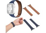 Per Apple Watch Ultra 1 + 2 49Mm 9 8 7 45Mm / 6 Se 5 4 44Mm / 3 2 1 42Mm Watch Strap Blu Navy