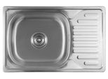 Aqualine Lavelli - Lavello, 660X420 Mm, Acciaio Inox AQ6642B