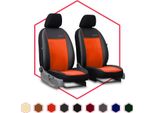 Coprisedili Auto Coprisedili Universali Per Renault Master Iv Arancione 1+1 Bus