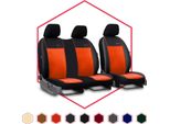 Coprisedili Universali Per Mercedes Vito W638 Orange 1+2 Bus