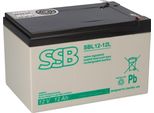Batteria Al Piombo Ssb Sbl 12-12L Batteria Agm 6,3 Mm Faston - 12V 12Ah