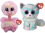 Ty - Stofftiere - Beanie Buddy - Avery Struzzo & Gatto Opale