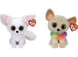 Ty - Stofftiere - Beanie Boo's - Phoenix Fox & Chewey Chihuahua