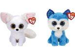 Ty - Stofftiere - Beanie Boo's - Phoenix Fox & Prince Husky