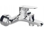 Miscelatore Da Bagno Di Design Per Montaggio A Parete Senza Set Doccia Cromo
