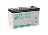 Ssb Batteria Al Piombo Sbl 9-12L Batteria Agm - 12V 9Ah - 6,3Mm Faston