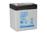 Batteria Al Piombo Ssb Sbh 190-12 Batteria Agm 6,3Mm Faston - 12V 5,1Ah 190W