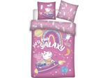 Peppa Pig Bettbezug Galaxy 140 X 200 Cm - Poliestere
