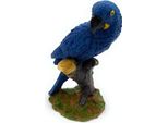 Onwomania Figurina In Poliresina Giacinto Ara Blu Ara Rosso Chiaro Ara Animale Decorativo Figurina In Poliresina Blu 9 Cm