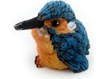 Onwomania Figura In Poliresina Colibrì Uccello Trochilidae Animale Figura Decorativa In Poliresina Blu 3 Cm
