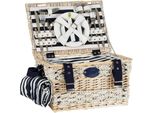 Les Jardins De La Comtesse Cestino Da Picnic 2 Persone Marine