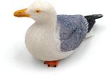 Onwomania Figura In Poliresina Gabbiano Aringa Uccello Marino Figura Decorativa In Poliresina Bianca 7 Cm