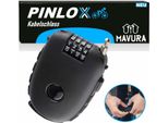 Pinlox Serratura A Cavo Serratura A Combinazione Serratura A Cavo Bicicletta Scooter Serratura Leggera