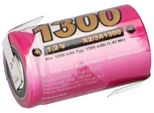 Batteria Ricaricabile Xcell 2/3 A 1,2V 1300Mah Nimh Etichetta A Saldare A Z